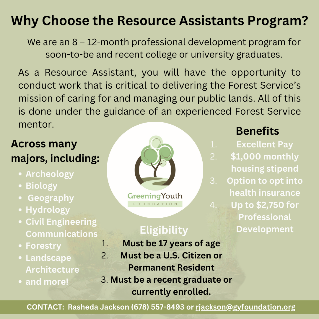 (RAP) Why Choose the Resource Assistants Program